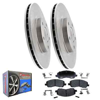 #ad Stirling Front Rotor and Pads Kit For Mitsubishi Outlander Sport 2011 2012 $81.07