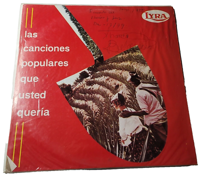 #ad Las Canciones Populares Que Usted Queria Vol. 1 LP Vinyl Record Lyra Sonolux H1 $37.80