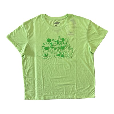 #ad Disney Women#x27;s Licensed Mickey amp; Friends Graphic Short Sleeve T Shirt $16.99
