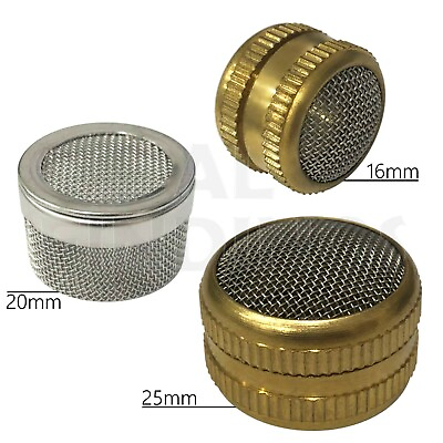 #ad Brass Steel ultrasonic cleaning mesh screw basket watch tool 16mm 25mm 20mm set GBP 9.99