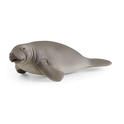 #ad Schleich Wild Life Realistic Manatee Figurine Authentic and Highly $12.99