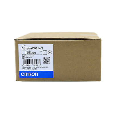 #ad Omron CJ1W AD081 V1 PLC CJ1WAD081V1 New In Box Expedited Shipping One $280.00