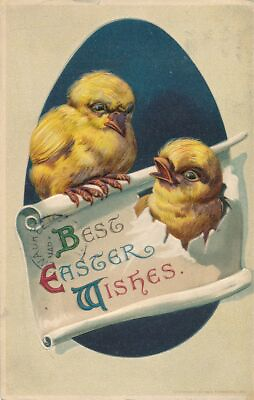 #ad EASTER Two Chicks Best Easter Wishes $5.70