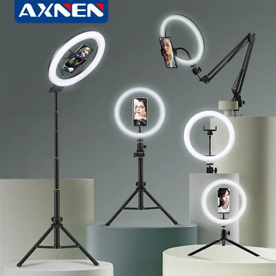 #ad Selfie Ring Light Photography Led Rim of Lamp With Optional Mobile Holder Mount $57.50