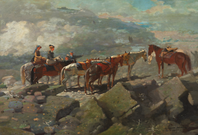 #ad Mount Washington Winslow Homer 1869 American Art Print $155.95