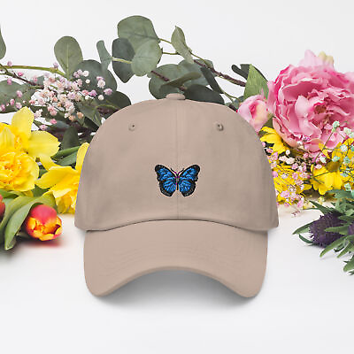 #ad Blue Butterfly hat $26.00