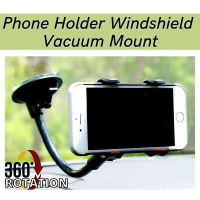 #ad Car Windshield Vacuum Mount Cell Phone Holder Stand For Universal iPhone Samsung $7.99