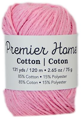 #ad Home Cotton Yarn Solid Pastel Pink $7.44
