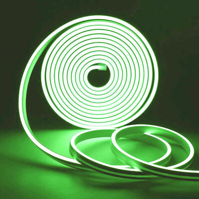 #ad Led Neon Rope Light 12V Flexible Led Strip Lights IP65 Waterproof 1 5M 8 Colors $15.89