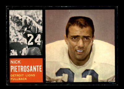 #ad 1962 Topps #52 Nick Pietrosante SP NM NM X3057601 $15.25