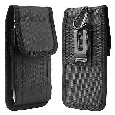 #ad Vertical Cell Phone Holster Pouch Wallet Case With Belt Clip For iPhone Samsung $9.98