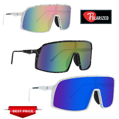 #ad Sport Men Cycling Baseball Golf Running Ski Sunglasses Color Mirror Lens Glasses $12.98