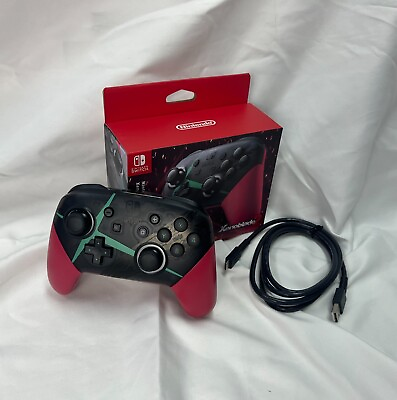 #ad Nintendo Switch Pro Controller New Wireless Xenoblade Chronicles 2 JAPAN Edition $39.89