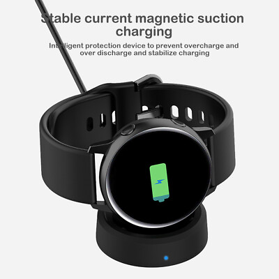 #ad For Samsung Galaxy Watch 42 46MM SM R800 R810 15 Wireless Charging Dock Charger $10.66
