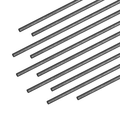 #ad 10pcs Carbon Fiber Rod for RC Airplane DIY Craft 1mm Matte Pole 400mm 15.7 Inch $17.75