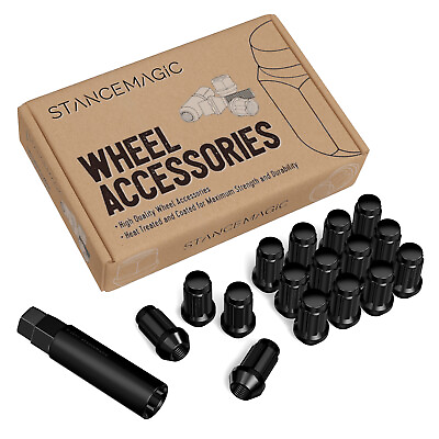 #ad 16 Black ATV Locking Lug Nuts 10x1.25 Black for Honda Yamaha amp; More $19.67