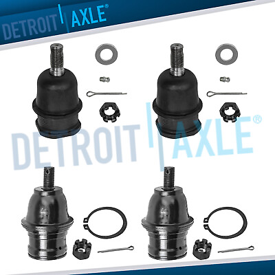 #ad Front Lower Upper Ball Joints for 1987 1992 1993 1994 1995 1996 Dodge Dakota 4WD $37.90