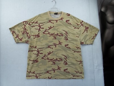#ad Zeep Mens Short Sleeve Camouflage T Shirt Size 3XL $15.66