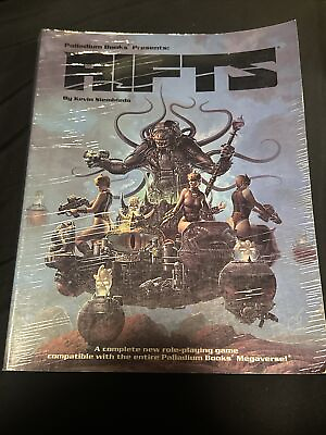 #ad 1994 Palladium RIFTS RPG by Kevin Siembieda 7th printing Paperback Role Play $14.95