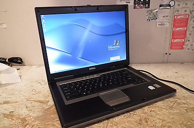 #ad Dell D620 Laptop 1.66ghz 2gb Windows XP WIFI DVD very fast RS232 $144.00