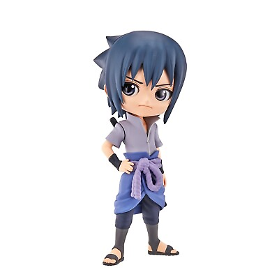 #ad Banpresto Naruto Shippuden Q Posket Figure Statue Toy Uchiha Sasuke BP18709 $22.99