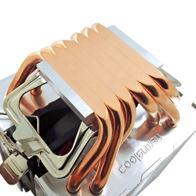 #ad CPU Cooler 4 Pin 6 Heat Pipes PWM RGB PC LGA 2011 775 1200 1150 1151 1155 AMD $64.99