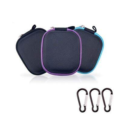 #ad 3Pcs Portable Essential Oil Carrying Case Mini Travel Size Essential Oils Sto... $14.23