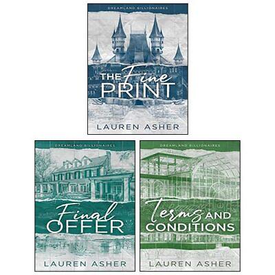 #ad Dreamland Billionaires Series 3 Books Collection Set By Lauren Asher $27.90