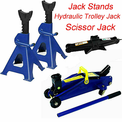 #ad Low Profile Floor Jack Stand OR Car Truck Lift Hydraulic Trolley OR Scissor Jack $102.98