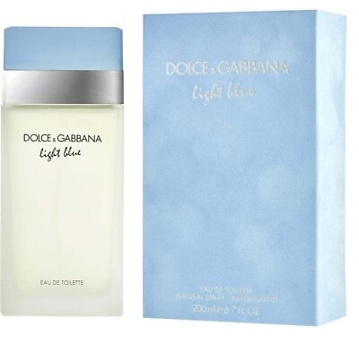 #ad Dolce amp; Gabbana Light Blue 6.7 fl oz Eau De Toilette Spray Women#x27;s New amp; Sealed $53.99