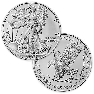 #ad ❤️ 2023 American Eagle 1 oz. American Eagle 1 oz Silver coin In Stock $23.99