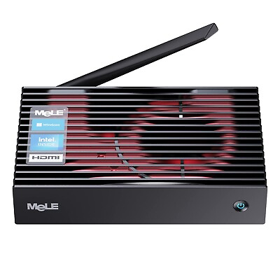 #ad MeLE PCG35 Fanless Mini PC Windows 11 Pro J4125 8GB 128GB Small Desktop Micro... $359.49