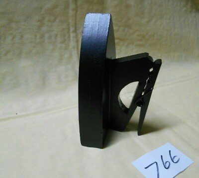 #ad Iron Paper Clip Wood Ironing Handmade Desk Clip Vintage Black $9.99