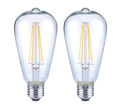 #ad SW Dimmable Vintage Edison LED Filament Bulb Light Lamp 75W Eq ST19 Soft White $11.99