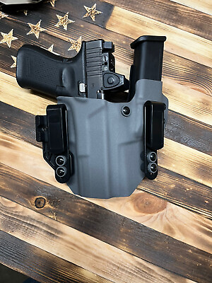 #ad Sidecar Holster for Glock 17 19 19x 44 45 47 with mag carrier IWB AIWB $82.49