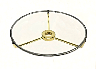 #ad 9quot; Top BRASS PLATED spider to make lamp shades $3.55