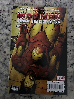 #ad Invincible Iron Man #20 Vol. 1  Marvel 2010 Salvador Larocca Variant VF $2.60