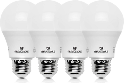 #ad GREAT EAGLE LIGHTING CORPORATION A19 LED Light Bulb 9W 60W Equivalent UL Lis $13.07
