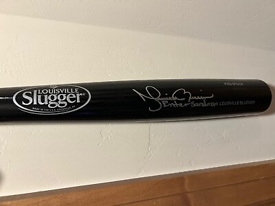 #ad Mariano Rivera Signed “Enter Sandman” Louisville Slugger Pro Stock Bat Beckett $300.00