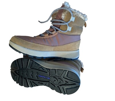 #ad Columbia Womens Elk Waterproof Snow Boot Size US Women’s 8 $84.94