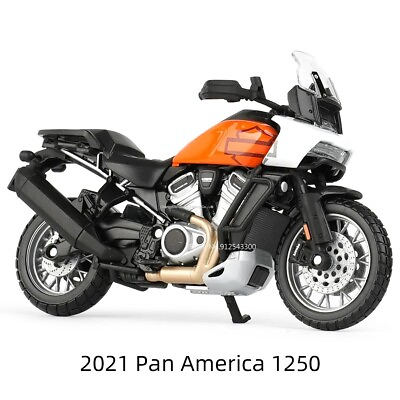 #ad 1 18 Maisto Toy Motorcycle Model Harley Davidson 2021 Alloy Diecast Gift Model $59.25