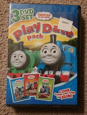#ad Thomas amp; Friends: Play Date Pack 3 DVD Set Brand New Factory Sealed $20.00