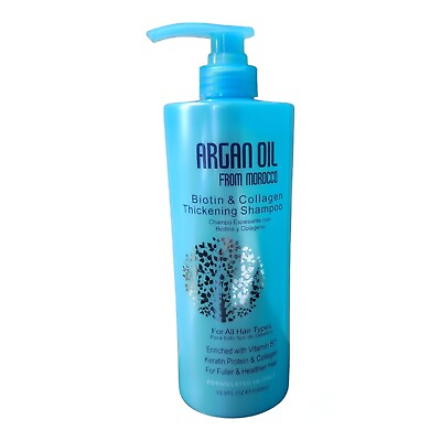 #ad Argan Oil From Morocco Biotin amp; Collagen Thickening Shampoo $17.99