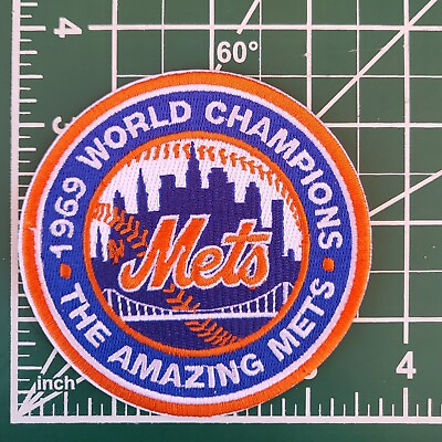 #ad New York NY Amazing 69 Mets 3.5quot; Iron Sew On Embroidered Patch USA Seller $5.95
