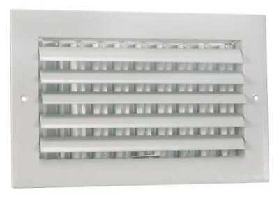 #ad Zoro Select 4Mjk5 Sidewall Ceiling Register 5.75 X 9.75 White Aluminum $7.85