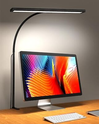 #ad Desk Lamp Dimmable 160 LED Desk Light for Home Office Updated Flexible Goosen... $30.43
