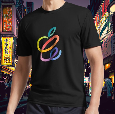 #ad Spring Loaded Apple Event Logo Active T Shirt Funny Logo Tee Men#x27;s T Shirt $20.00