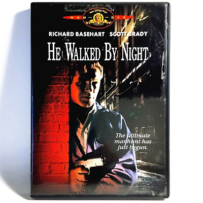 #ad He Walked by Night DVD 1948 Full Screen Richard Basehart Jack Webb $16.98
