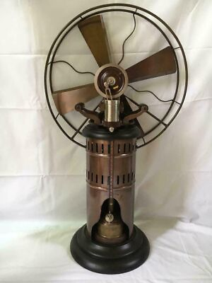#ad Steam Operated Antique Kerosene oil Fan Working Collectibles Museum Vintage $595.50