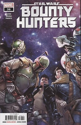 #ad Star Wars Bounty Hunters #36 Larocca Boba Fett Death Stick V Marvel Comic Book $4.95